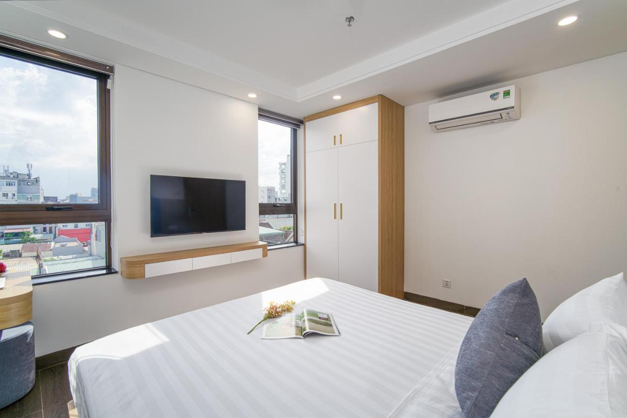 Hsuites Riverside Hotel And Apartment ダナン市 エクステリア 写真