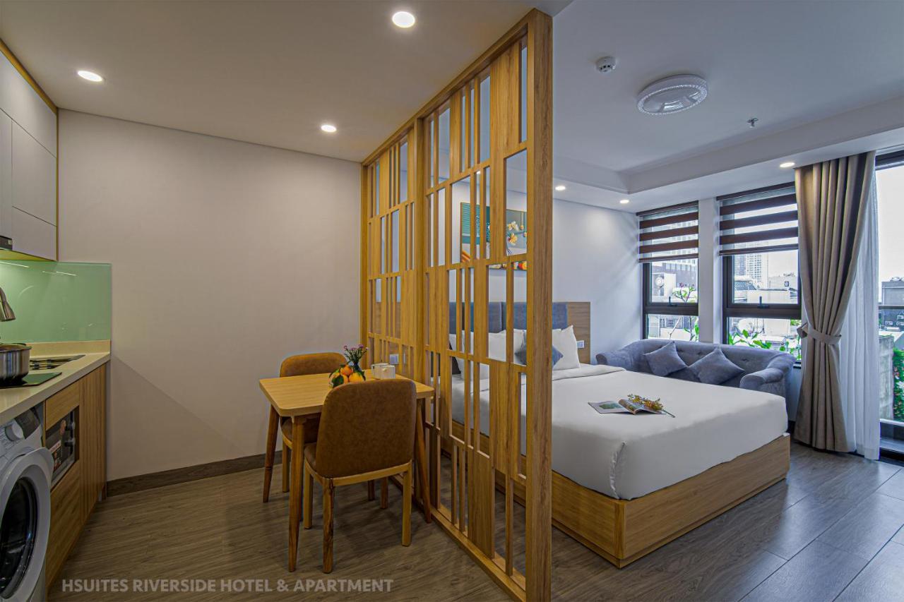 Hsuites Riverside Hotel And Apartment ダナン市 エクステリア 写真