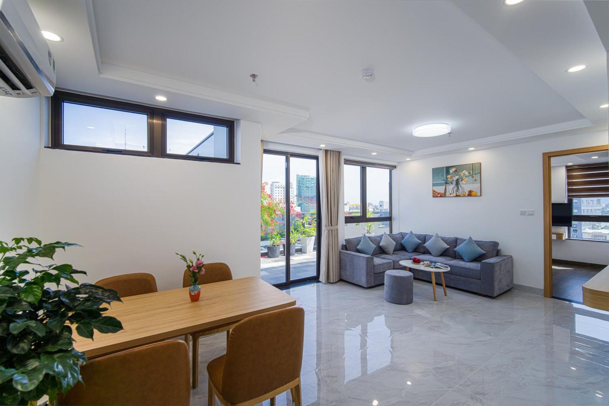 Hsuites Riverside Hotel And Apartment ダナン市 部屋 写真