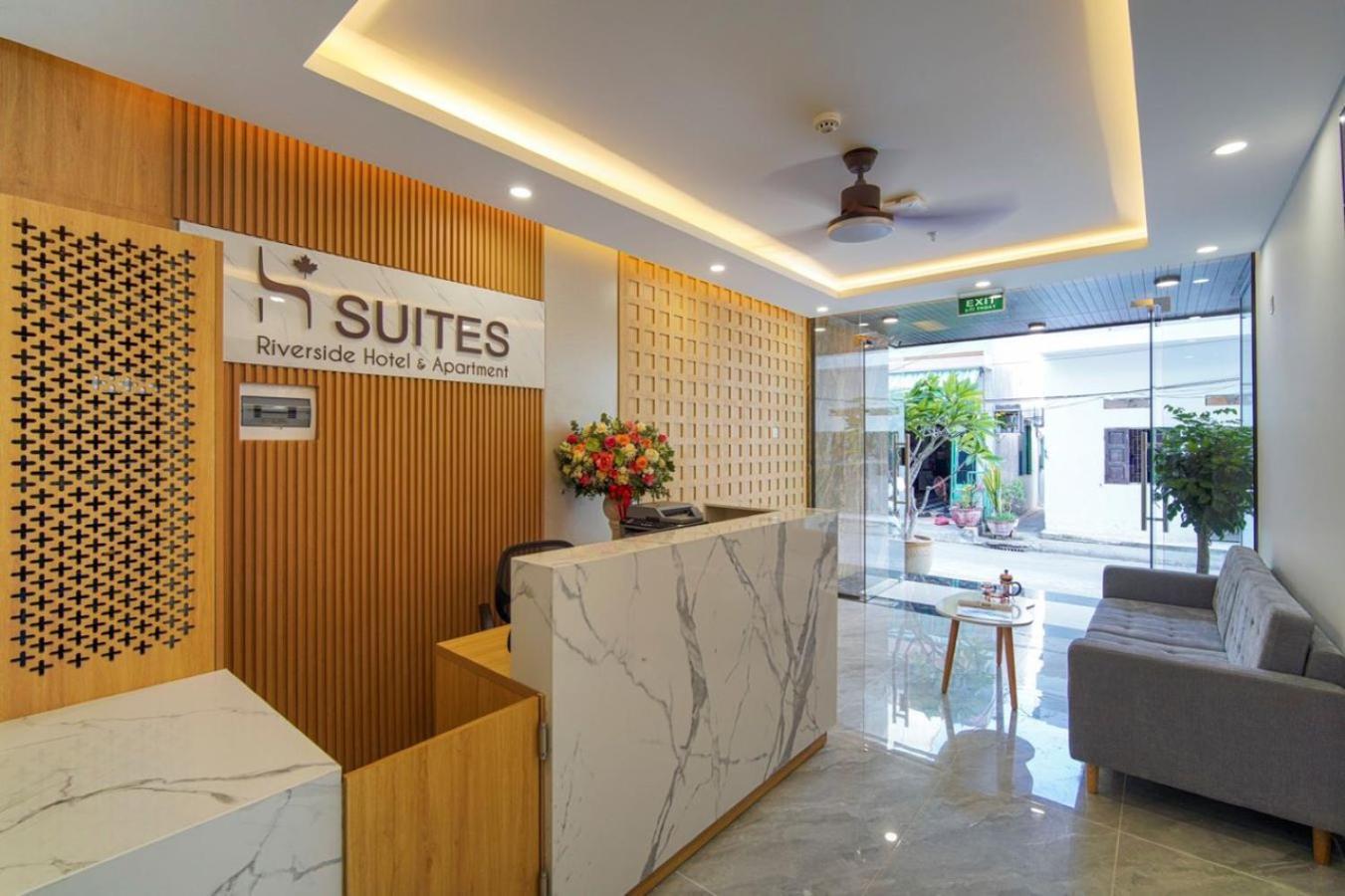 Hsuites Riverside Hotel And Apartment ダナン市 エクステリア 写真